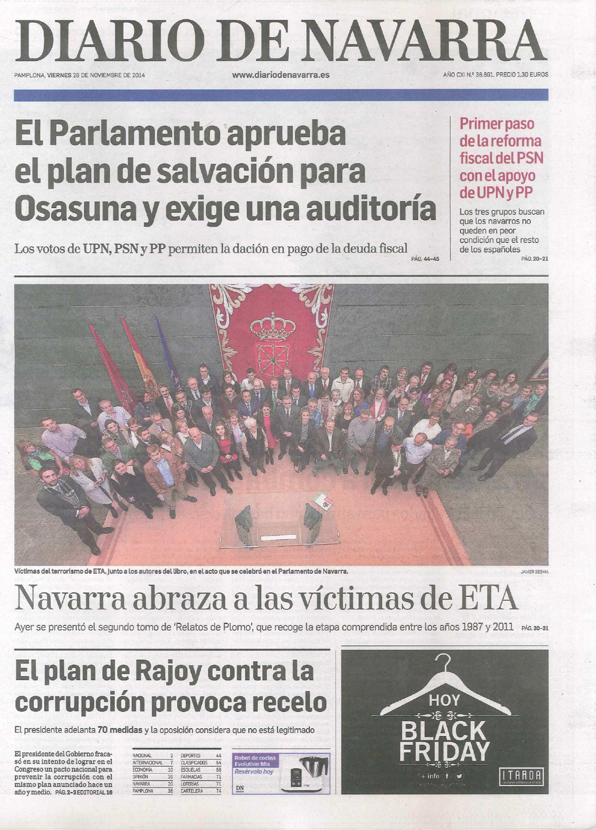 Diario de Navarra_28 noviembre 2014