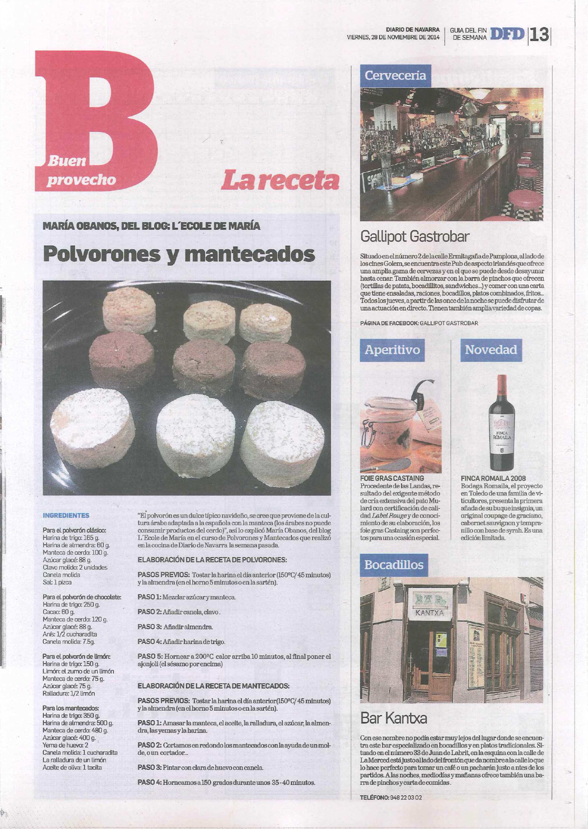 Diario de Navarra_28 noviembre 2014